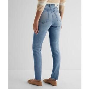EXPRESS High Waisted Skinny Light Wash Jeans Size 4R
